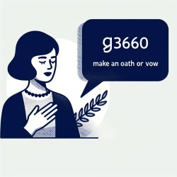 G3660 swear really means MAKE an OATH or VOW Meme Template