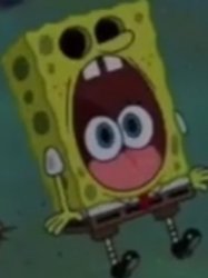Spongebob scream Meme Template