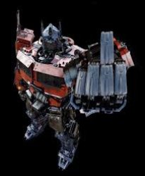 Optimus prime with middle finger Meme Template