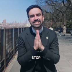 Mamdani Stop Meme Template