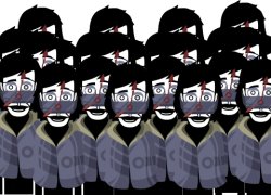 Damien Zane Crowd Meme Template