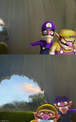Wario And waluigi Meme Template