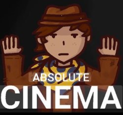 Absolute Cinema clover Meme Template