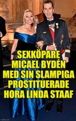 Micael Bydén - Linda Staaf - Sexköpare Hora ÖB Polisen Meme Template