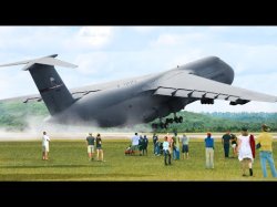 C-5M Cargo plane Meme Template