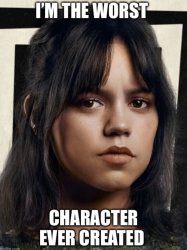 Jenna’s worst character ever Meme Template