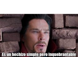 Es un hechizo simple Meme Template