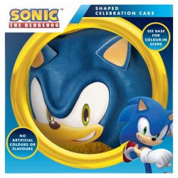 Sonic The Hedgehog Shaped Asda Cake Meme Template