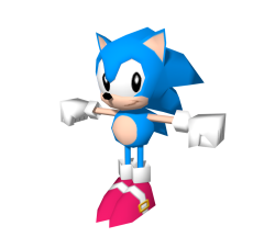 SonicTPosingLol Meme Template
