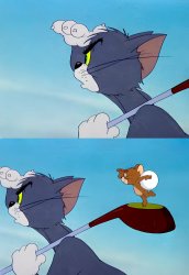 Tom and jerry Meme Template