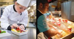 before-after chef kitchen mcdonald's Meme Template