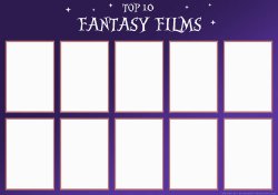 top 10 fantasy films Meme Template