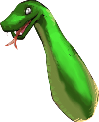 Frittata green snake Meme Template