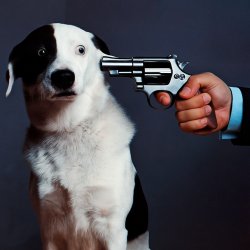 Shoot the Dog Meme Template