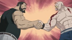 full metal alchemist shaking hands Meme Template