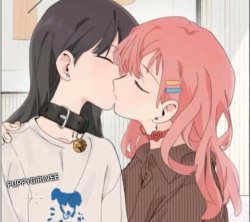 Gay anime grils Meme Template