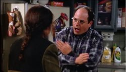 George Costanza - Seinfeld - It's ALL PIPES! Meme Template