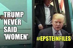 Trump on Access Hollywood bus Meme Template