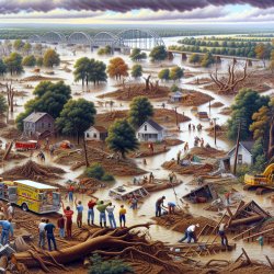 EVEN AFTER the America’s Great 1993 central basin FLOODING Meme Template