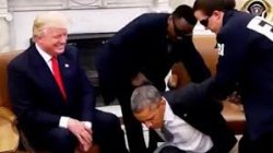 Trump Posts AI-Generated Video Of Obama Arrest Meme Template