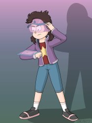 Steven Universe fused with Dipper Pines Meme Template