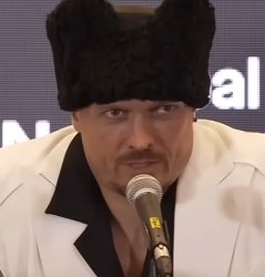 Usyk Don't Push the Horses Meme Template