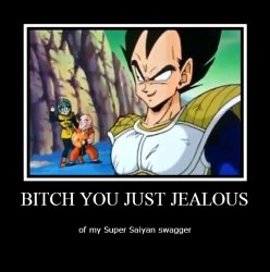 Super Saiyan Swagger Meme Template