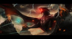 Ancalagon the Black Meme Template