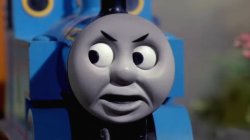 Angry Thomas the Tank Engine Meme Template
