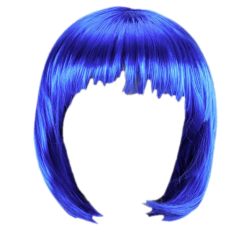 blue hair Meme Template