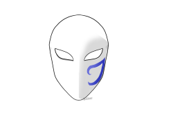 Claw Vega Mask 2x Meme Template