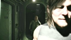Death stranding 2 mannequin man clear Meme Template