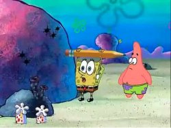 spongebob destroyer of evil Meme Template