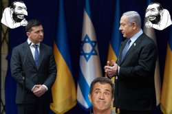 Netanyahu zelenskyy Meme Template