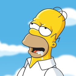 Homer simpson drooling Meme Template
