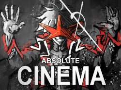 Simon ABSOLUTE CINEMA (Gurren Lagann) Meme Template
