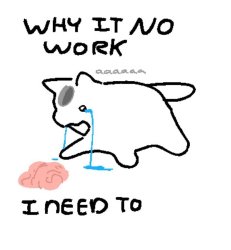 WHY IT NO WORK I NEED TO Meme Template