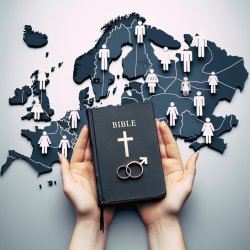VARIOUS eastern European countries CLUNG to BIBLE BASED MARRIAGE Meme Template