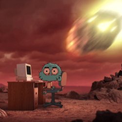 Gumball meteor Meme Template