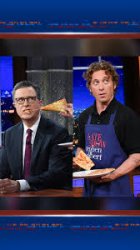 Stephen Colbert and Jeremy Allen White Meme Template