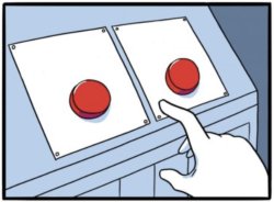 two buttons only (no sweaty guy) Meme Template