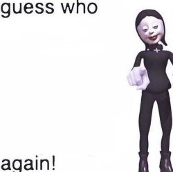 guess who Meme Template