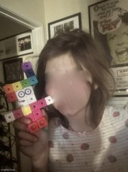 TEST CARD X Meme Template