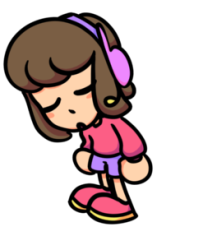 Melodii eyes closed Meme Template
