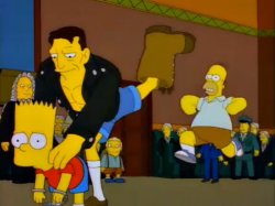 Simpsons boot Meme Template