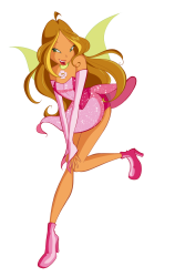 Flora Winx Club render 3 Meme Template