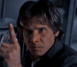 Han solo 1 finger star wars Meme Template