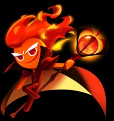 Fire Spirit Cookie Meme Template