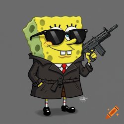 Gangster Bob Meme Template