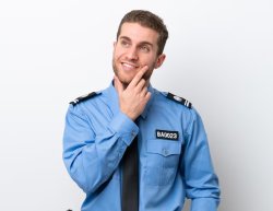 Officer Johnson Thinking Meme Template